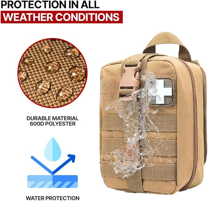 MOLLE Rip Away EMT First Aid IFAK Pouch Medical Empty Bag