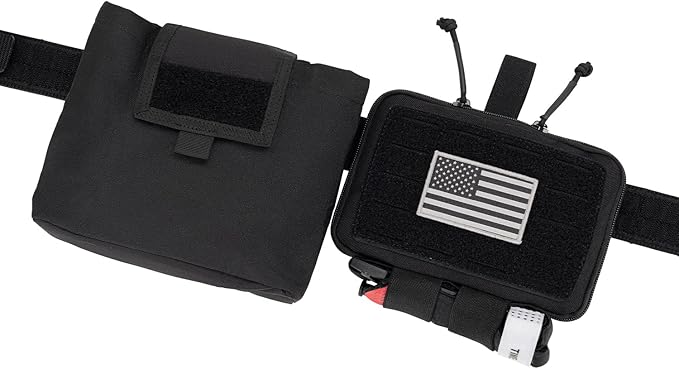 Medical Pouch for Tactical/Duty Belt MOLLE Vest/Pack EMT First Aid Pouch IFAK Utility Pouch Trauma Kit Organizer w/Tourniquet Holder