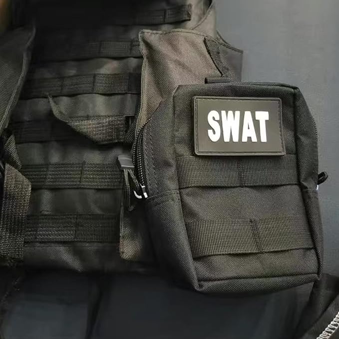 Azarxis Molle Pouches, Tactical Compact EDC Small Utility Pouch Waist Bags Sundries Storage Admin Organize Gear Gadget for Military Backpack