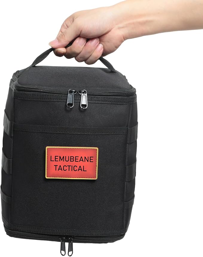 Tactical Camping Storage Bag 7L Utility Tote Bag Trunk Organizer (OD Green)