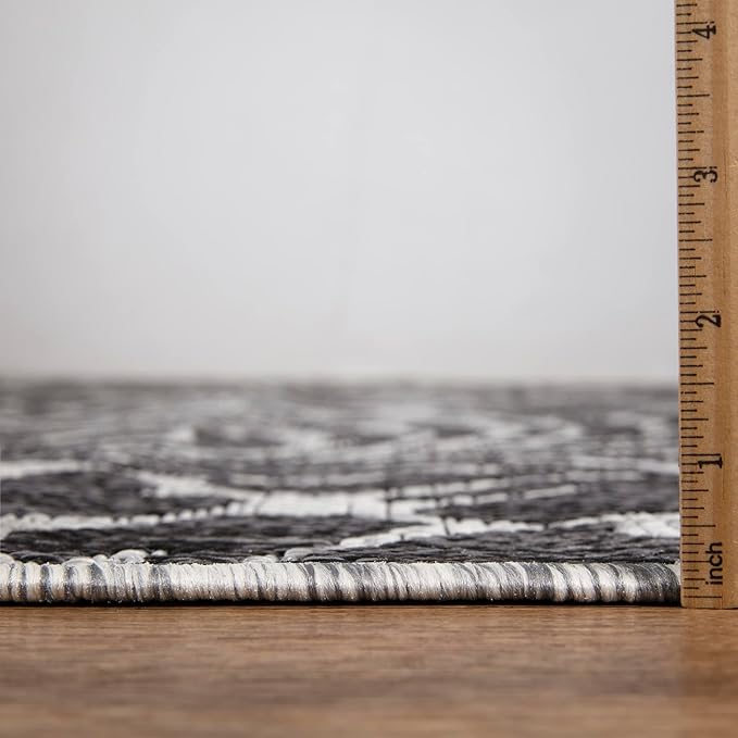 Keen Home Design Terrace Outdoor Area Rug - 6x9 Washable Indoor/Outdoor Rug for Patio, Kitchen, Balcony, Beach, Garden, Deck and Porch, Size: 6'x8'10"