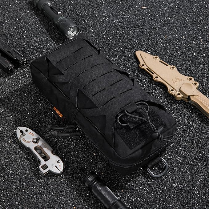EXCELLENT ELITE SPANKER Tactical EDC Pouch Molle Utility Tool Pouches Gadget Organizer Pocket Waist Belt Bag