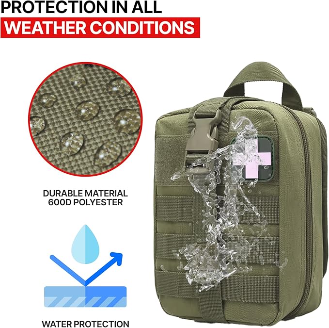 MOLLE Rip Away EMT First Aid IFAK Pouch Medical Empty Bag