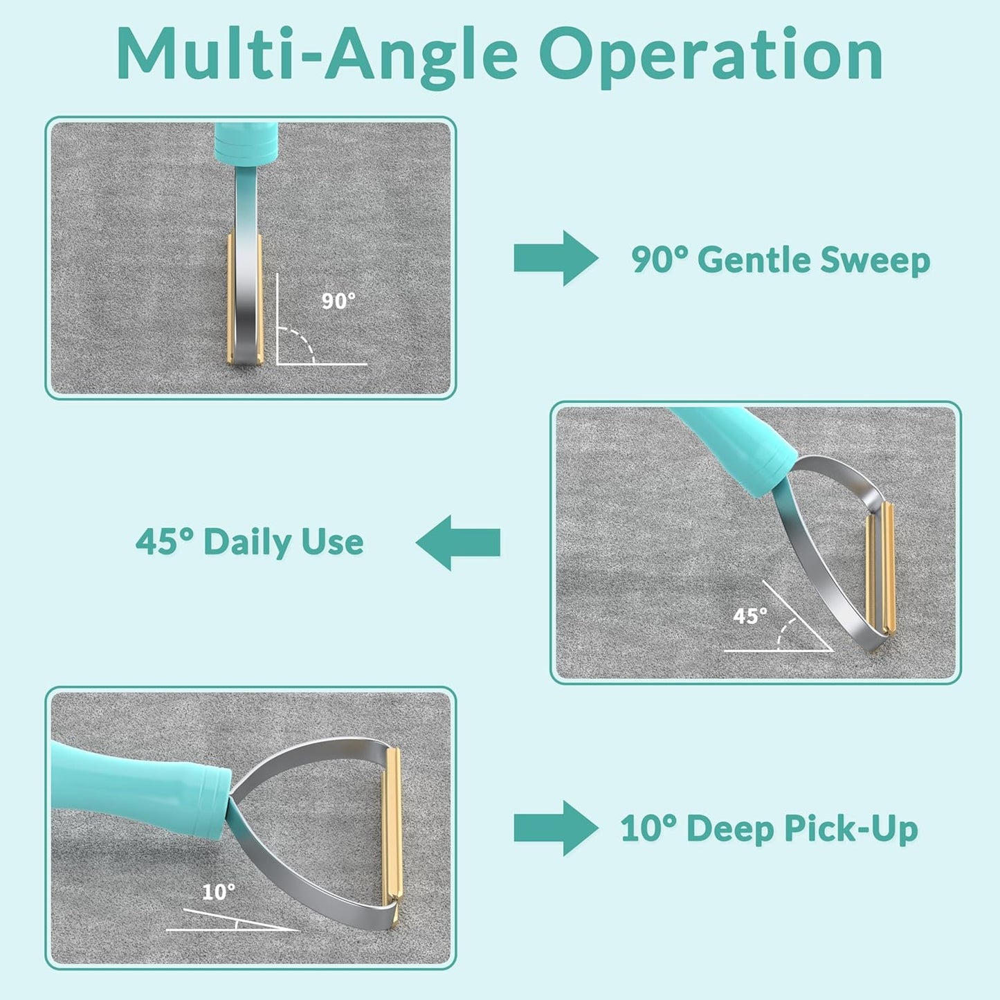 Pet Hair Remover Carpet x2 & Lint Root Cleaner Pro Pet Hair Remover by LINTPLUS,Special Pet Hair Removal Tool Multi Fabric Edge and Carpet Rake for Couch, Pet Towers and Rugs