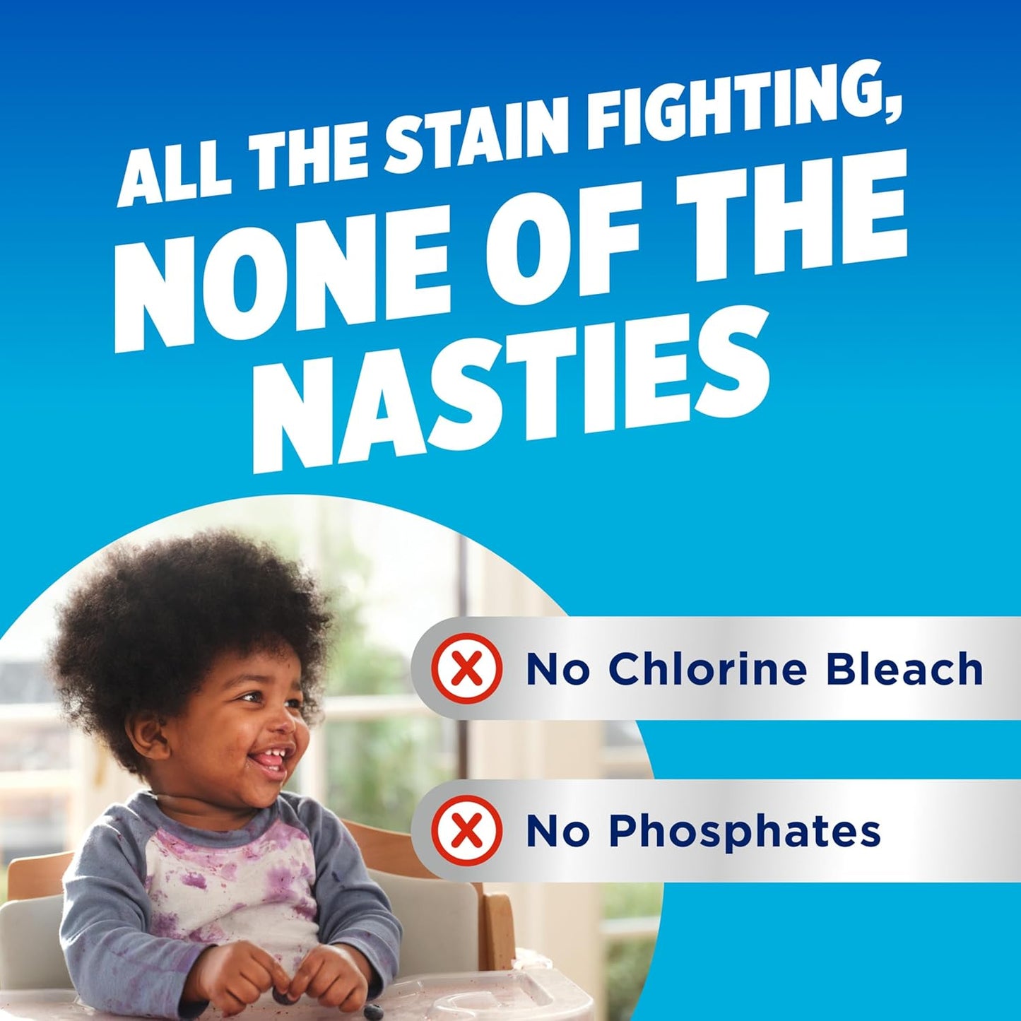 OxiClean Max Force Advanced Stain Remover Power Paks, Use with Detergent to Remove Stubborn Stains, Whiten, Brighten, and Boost Freshness, for All Temps and Washing Machines, 24 count