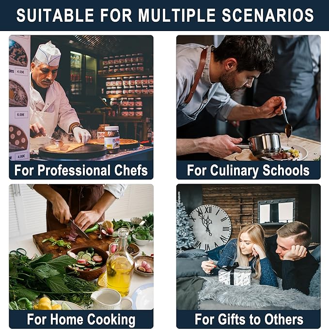 Chef Knife Storage Roll, Heavy Duty 16oz Waxed Canvas Knife Holder, Knife Roll with Cut Resistant Fabric, 4 Slots Knife Bag with Tie Rope - Dark Green