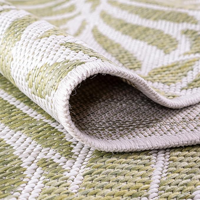 Keen Home Design Terrace Outdoor Runner Rug - 2x12 Washable Indoor/Outdoor Rug for Patio, Kitchen, Balcony, Beach, Garden, Deck and Porch, Size: 2'2"x11'10"