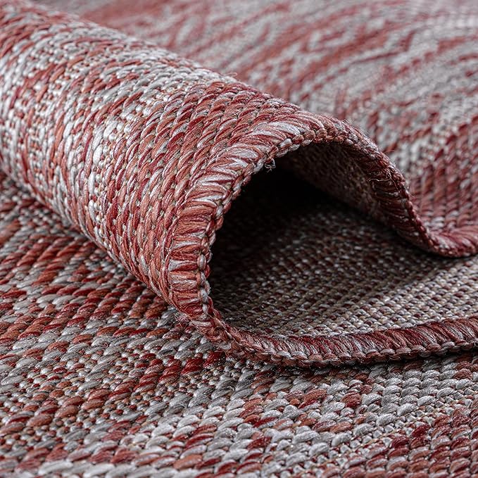 Keen Home Design Terrace Outdoor Area Rug - 4x6 Washable Indoor/Outdoor Rug for Patio, Kitchen, Balcony, Beach, Garden, Deck and Porch, Size: 3'10"x5'7"