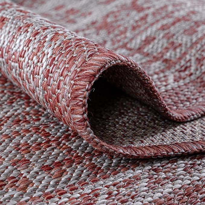 Keen Home Design Terrace Outdoor Area Rug - 12x15 Washable Indoor/Outdoor Rug for Patio, Kitchen, Balcony, Beach, Garden, Deck and Porch, Size: 12'x15'