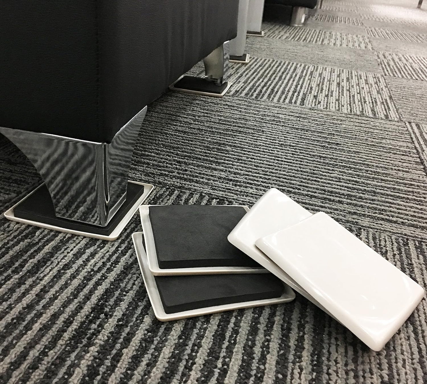 8pcs 5in.Reusable Carpet Slider-Furniture Slider-Furniture Moving Slider-Moving Pad-Sofa Glider-Furniture Glides