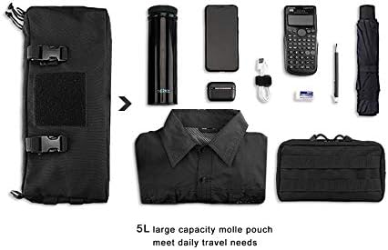 AMYIPO Tactical Pouch Multi-Purpose Large Capacity Increment Pouch Short Trips Bag