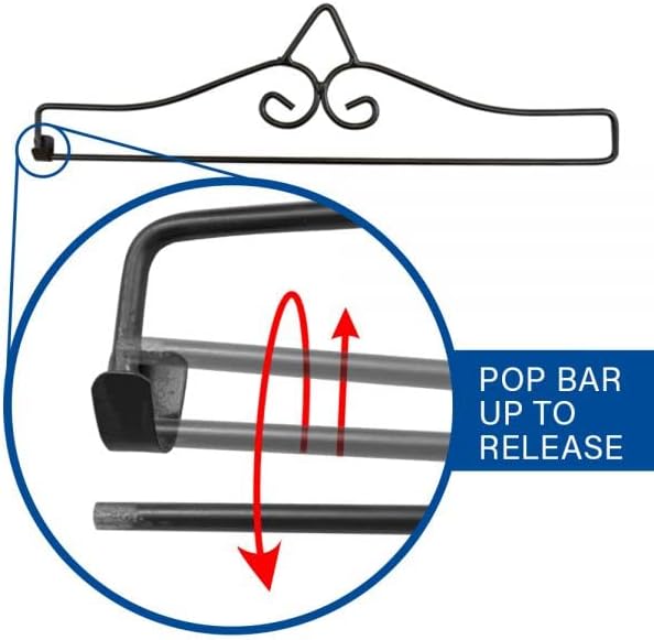 Garden Flag Wall Hanger (Black) & Valentine's Day Gnome 12x18" Garden Flag Full Kit - All Season Decor