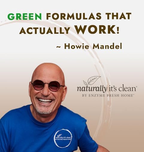 Naturally It's Clean Stain Eraser, Natural Enzymes Based/Biodegradable Instant Stain Removal, Spot Wipe Removes Wine, Coffee, Soda, Spills, Odor on Clothes, Bags, 60 Count (Pack of 1)