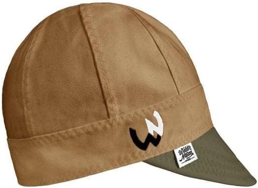 Welder Nation 8 Panel 10 oz Welding Premium Cap 100% Cotton Interior & Duck Canvas Exterior - Protective Durable Heavy-Duty