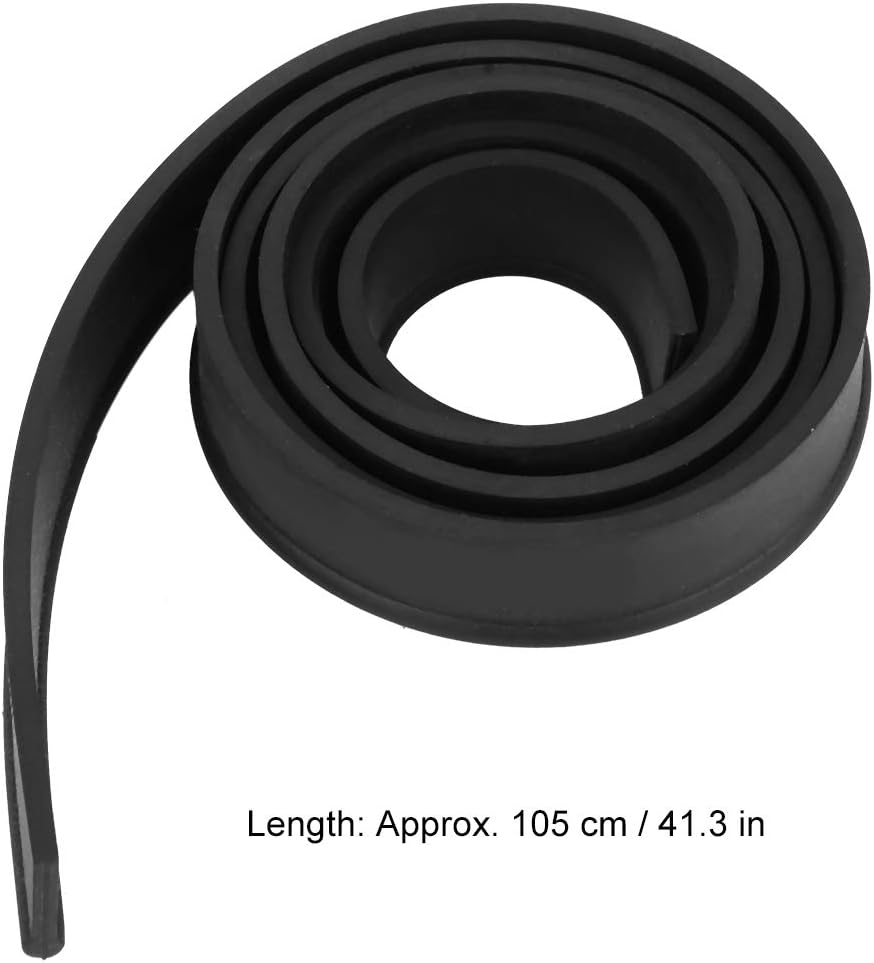 Universal Squeegee Replacement Blade, Wide Flexible Rubber Blade for Window Cleaning