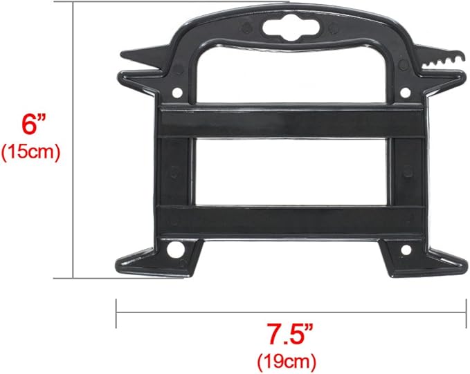 West Coast Paracord Line Winder Rope and Cord Organizer – Prevents Tangles and Knots in Your Paracord (Blue, 10 Pack)