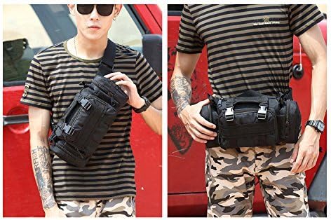 FAMI Deployment Bag Tactical Waist Pack Small Sling Pack Hand Carry Bag Handlebar Bag