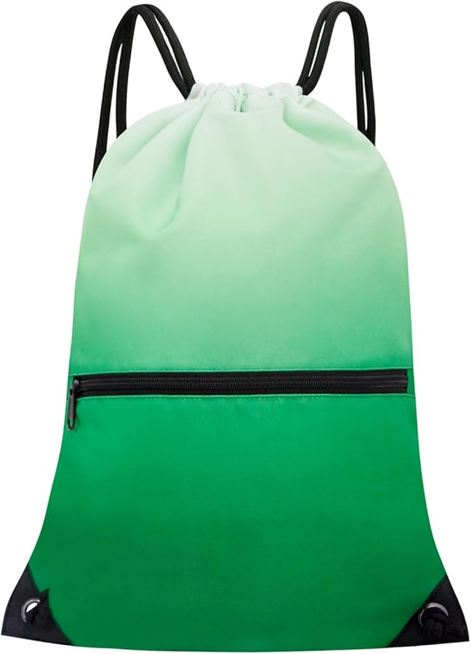 HOLYLUCK Drawstring Backpack Bag Sport Gym Sackpack