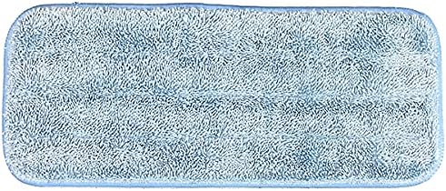 Arkwright Spray Mop Replacement Pads - (Pack of 12) Bulk Microfiber Flat Dry and Wet Refill Mop Pads Floor Cleaning, Compatible with Bona and Rubbermaid, Fits All Mop Heads, 13 in, Blue