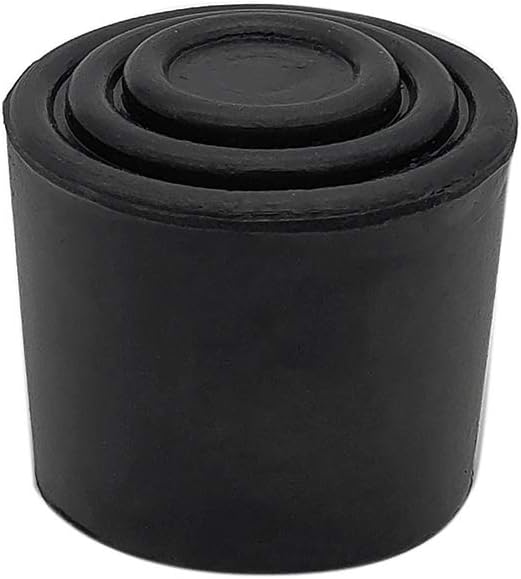 Flyshop Furniture Table Covers Non-Slip Durable Rubber Leg Tips Chair Leg Caps Floor Protector Round Black 4PCS Size 32mm, 1-1/4"