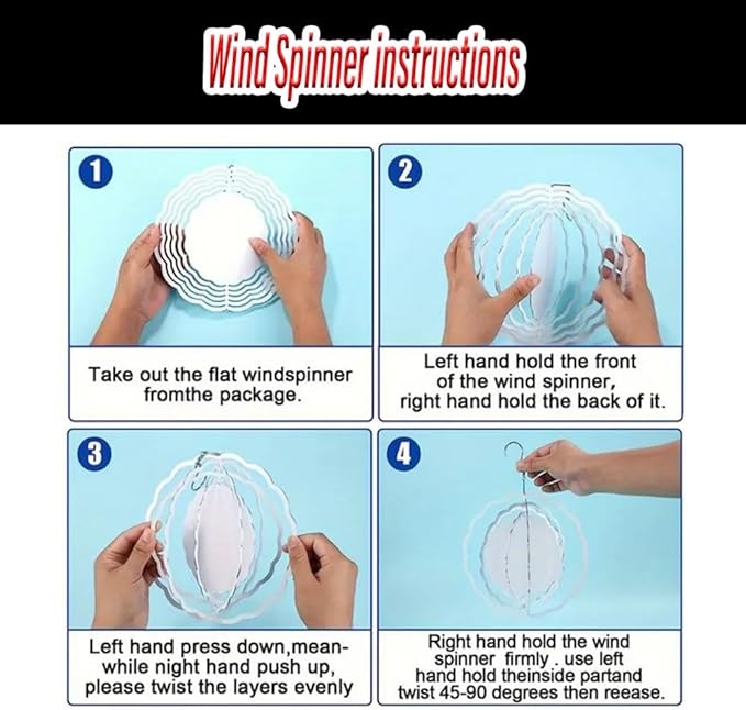 3D Wind Spinner for Garden - 10inch Stainless Steel with Double-Sided UV Printing | High-Resolution Images | Weather-Resistant Outdoor Spinning Decor for Patio, Yard & Gifts (Colorful Tree)