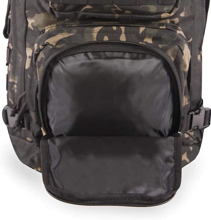 HIGHLAND TACTICAL Men's Major, Black Urban CAMO, One_Size