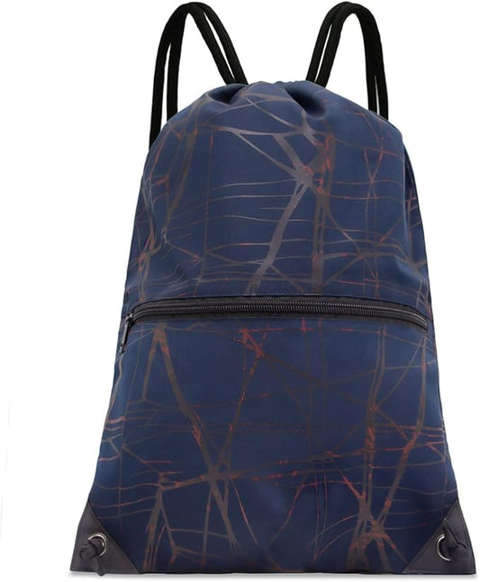HOLYLUCK Drawstring Backpack Bag Sport Gym Sackpack