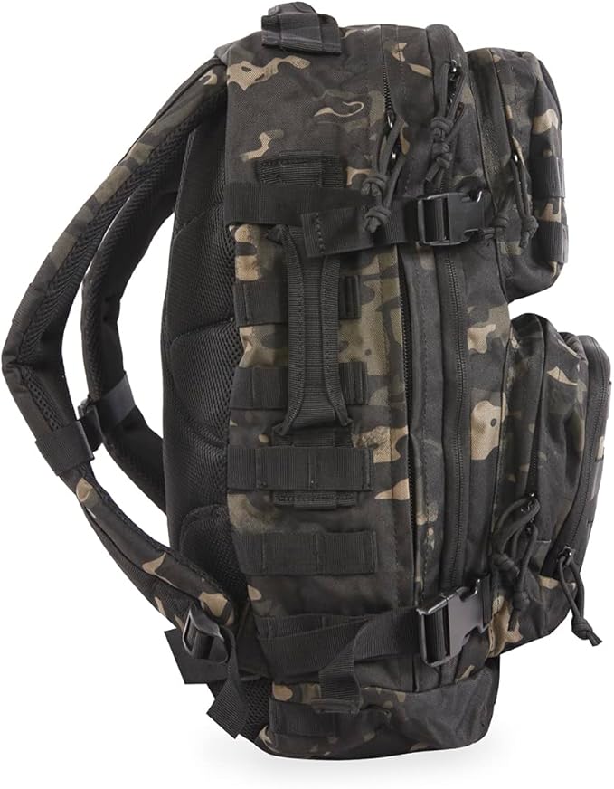 HIGHLAND TACTICAL Men's Major, Black Urban CAMO, One_Size