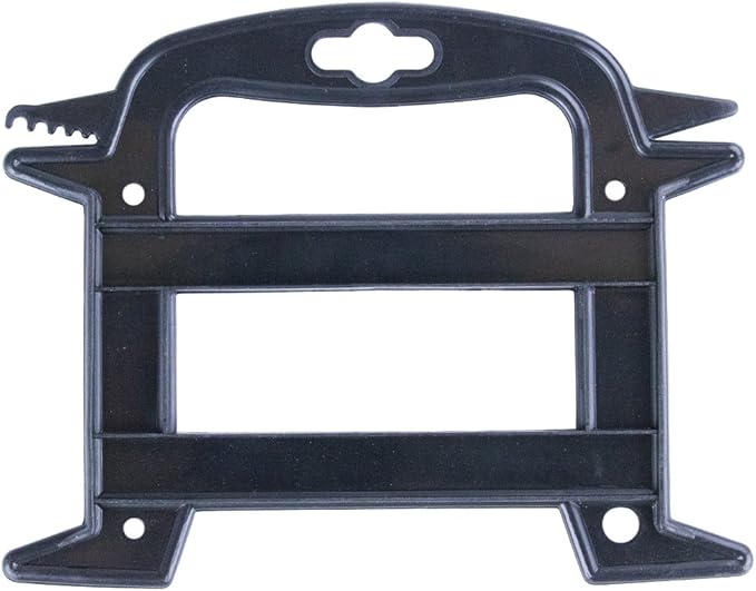 West Coast Paracord Line Winder Rope and Cord Organizer – Prevents Tangles, Kinks and Knots in Your Paracord (Black, 10 Pack)