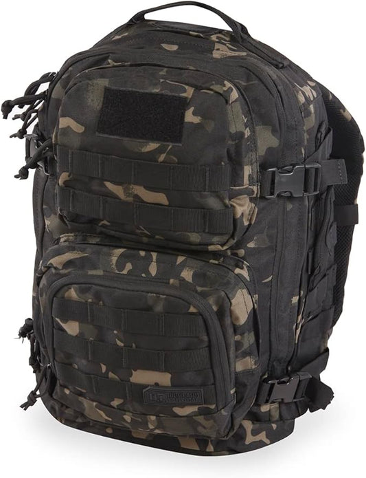 HIGHLAND TACTICAL Men's Major, Black Urban CAMO, One_Size