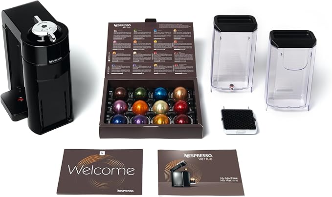 Nespresso Vertuo Coffee and Espresso Maker by De'Longhi, Graphite Metal