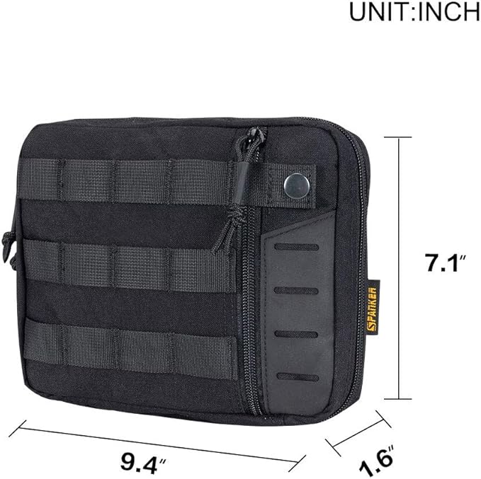 EXCELLENT ELITE SPANKER Molle Admin Pouch Tactical EDC EMT Utility Tool Pouch Medical Organizer Bag Modular Pouches Waist Pouch