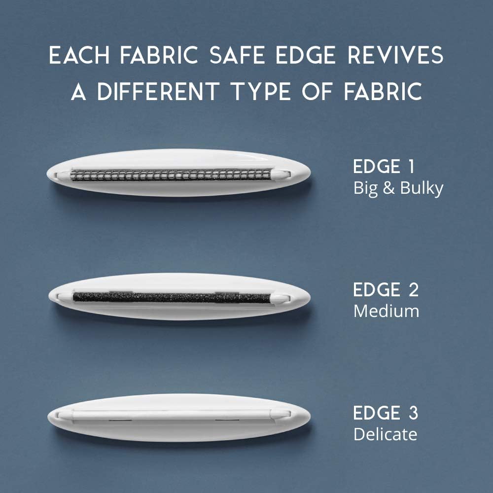 GLEENER Battery-Free Fabric Shaver & Lint Brush | Ultimate Fuzz Remover Sweater Comb | Lint Remover and Depiller for Clothing & Furniture (Navy)