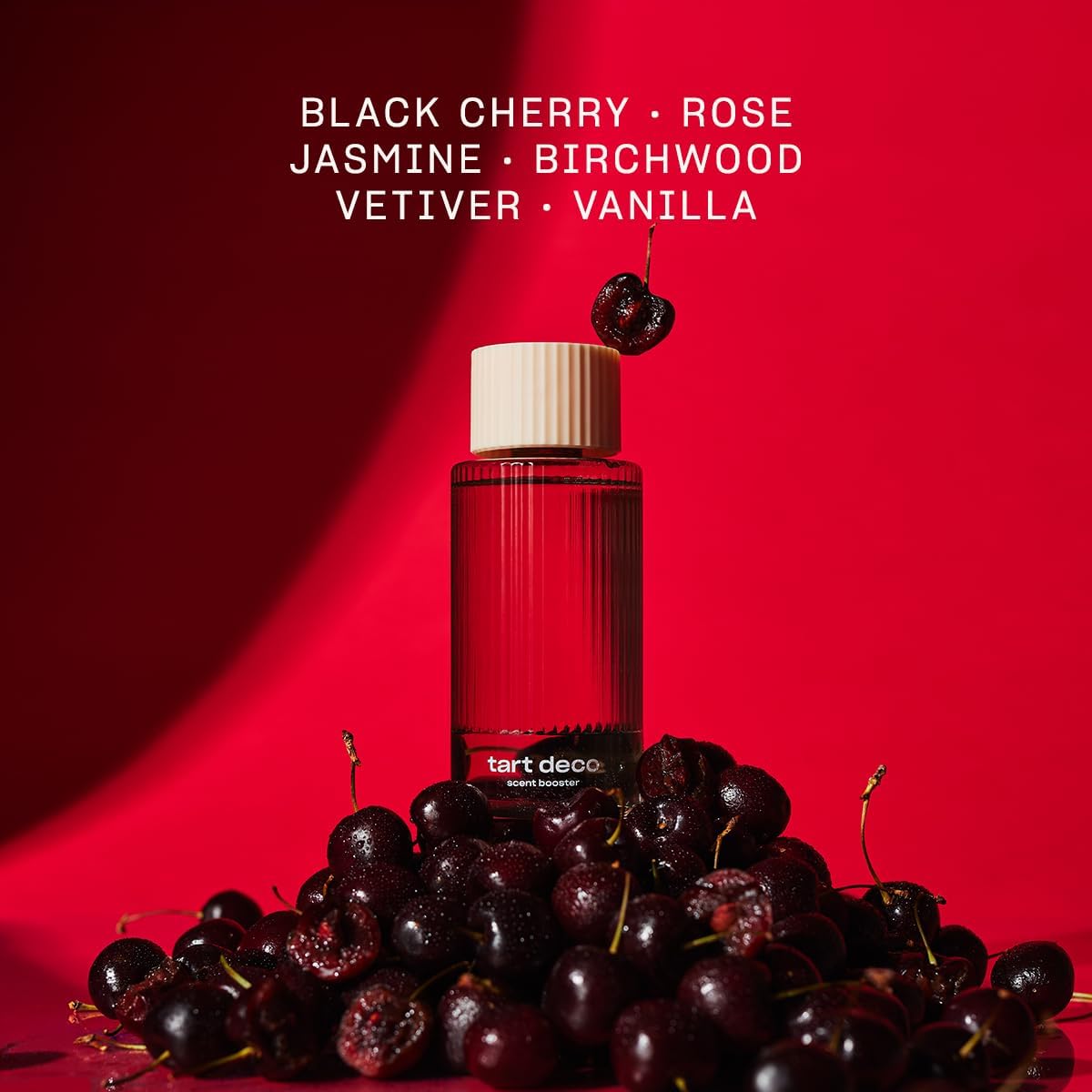 Snif Tart Deco Scent Booster, Juicy, Sophisticated Cherry Scent, 25 Loads, Non-Irritating to Skin, Clean, Non-Toxic, Vegan, Cruelty Free, 8.5oz