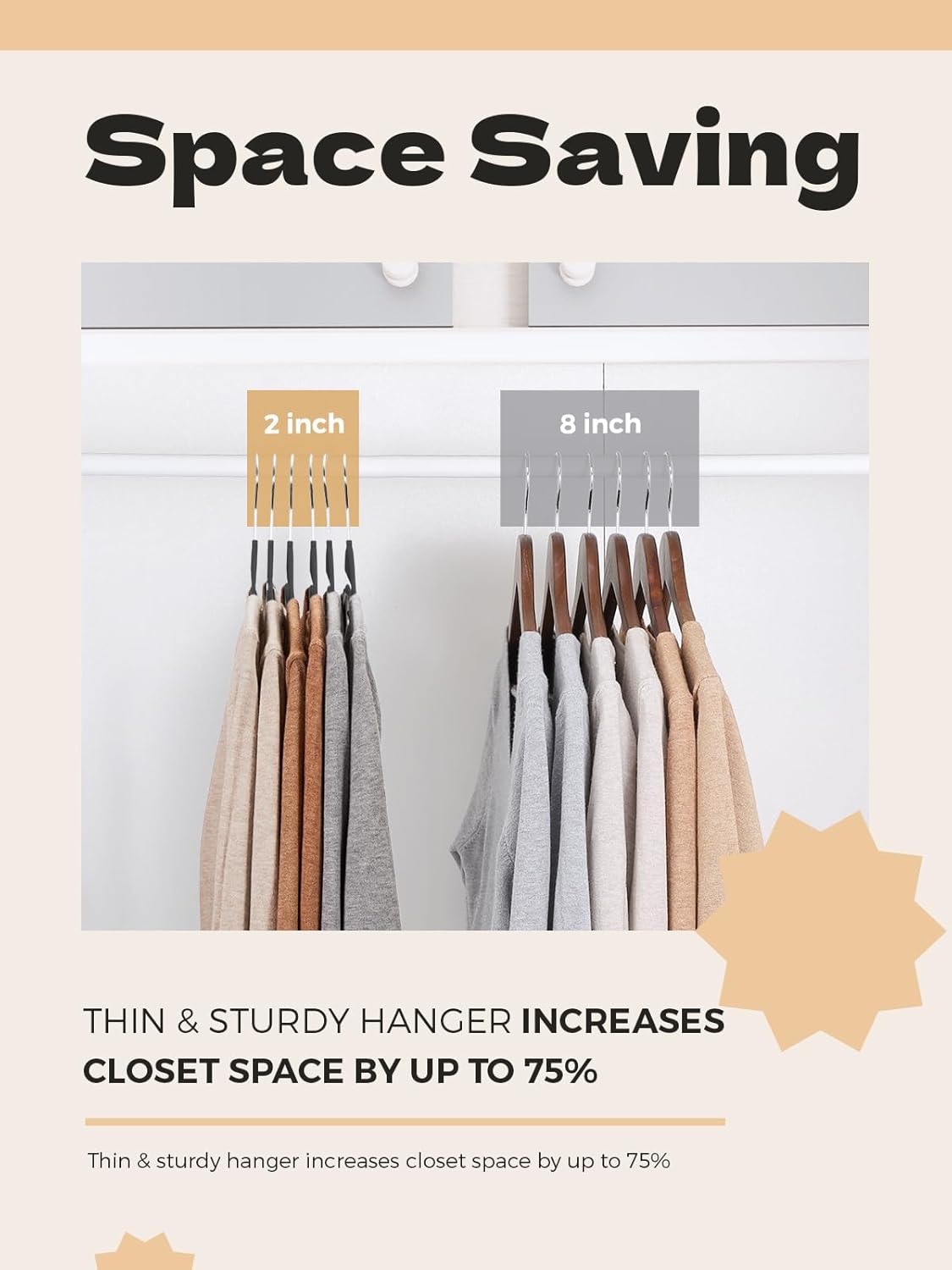 HOUSE DAY Heavy Duty Plastic Hangers 100 Pack, Black Slim Clothes Hangers Space Saving, Non Slip Hangers with Rubber Pads, Durable Coat Hangers for Closet, S-Shaped Hanger for Shirt, Suit, Pant, Skirt