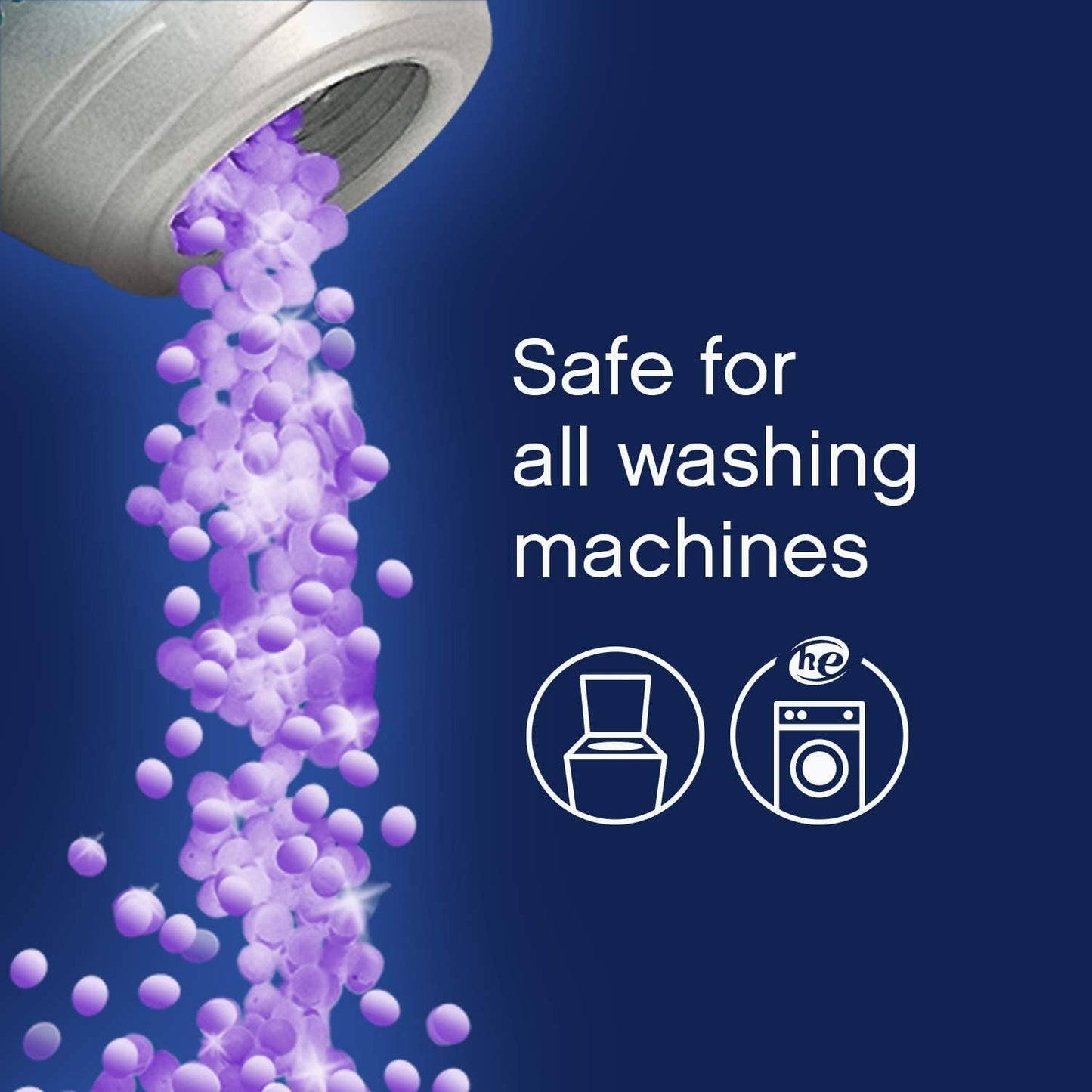 Downy Infusions Laundry Scent Booster Beads for Washer, Calm, Lavender & Vanilla Bean, 20.1 oz