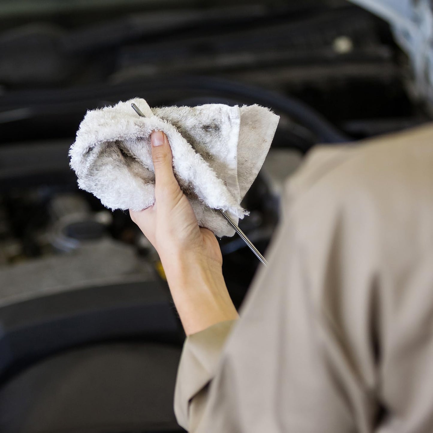 Terry Bar Mop Towels (Value Pack of 60) Size 14"x17" – Absorbent and Durable, Multipurpose Cleaning Rags, Cotton Cleaning Towels, Terry Cloth Rags, Reusable Shop Rags (White)