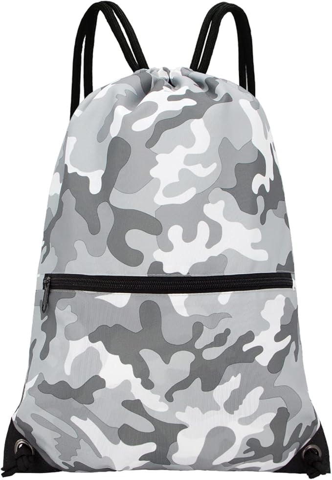 HOLYLUCK Drawstring Backpack Bag Sport Gym Sackpack