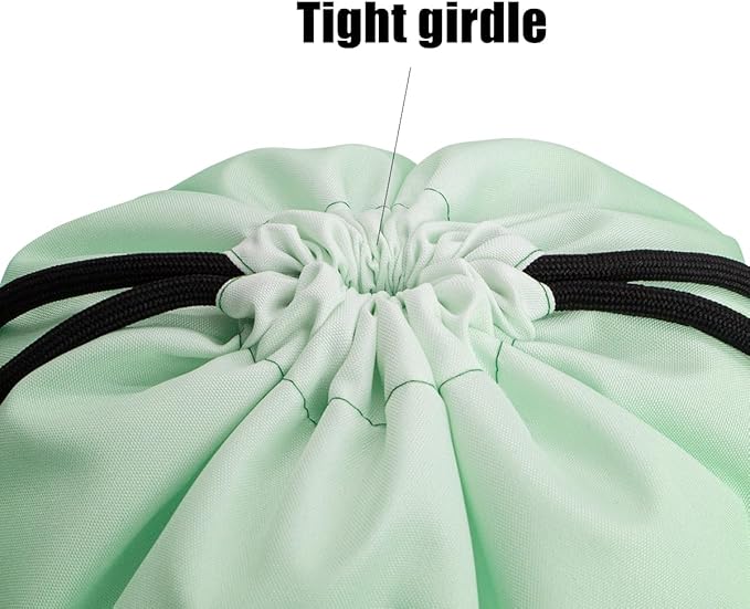 HOLYLUCK Drawstring Backpack Bag Sport Gym Sackpack