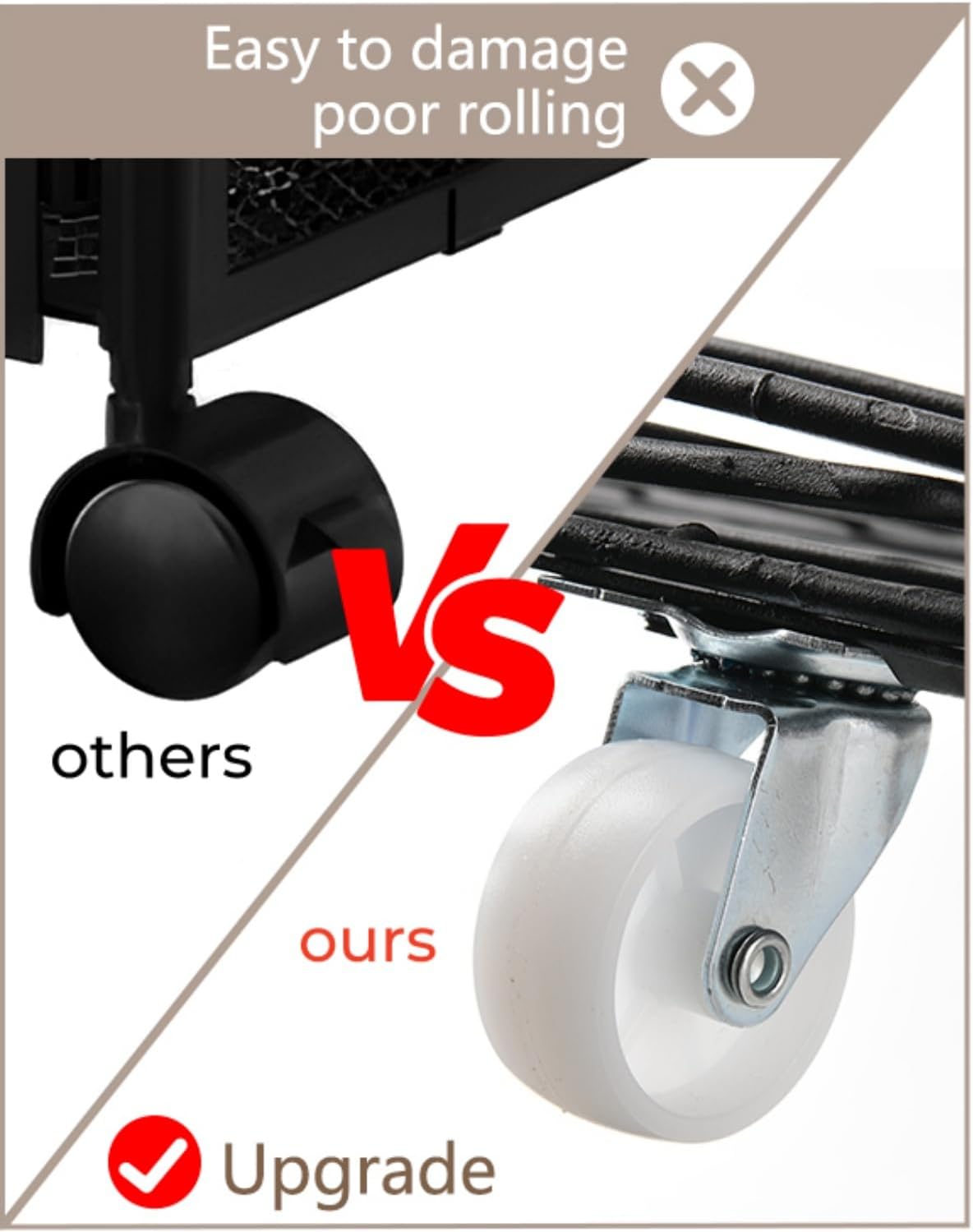 4 Pack Larger Under Bed Storage With Wheels,Rolling Under Bed Drawer,Under Bed Shoes Storage,Open Design, Large capacity,Suitable For Various Storage