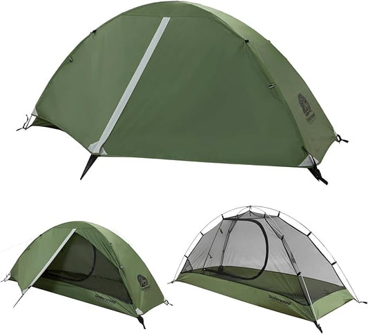 1/2 Person Backpacking Tent for Camping - Ultralight & Waterproof Outdoor Camping Tent, Easy Set Up Compact Tent for 3 Season, Lightweight Tents for Hiking by Underwood Aggregator