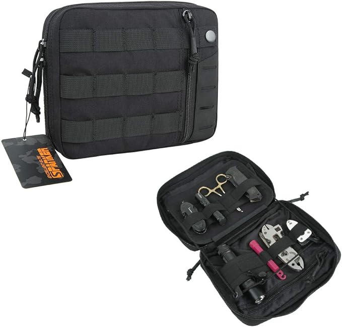 EXCELLENT ELITE SPANKER Molle Admin Pouch Tactical EDC EMT Utility Tool Pouch Medical Organizer Bag Modular Pouches Waist Pouch