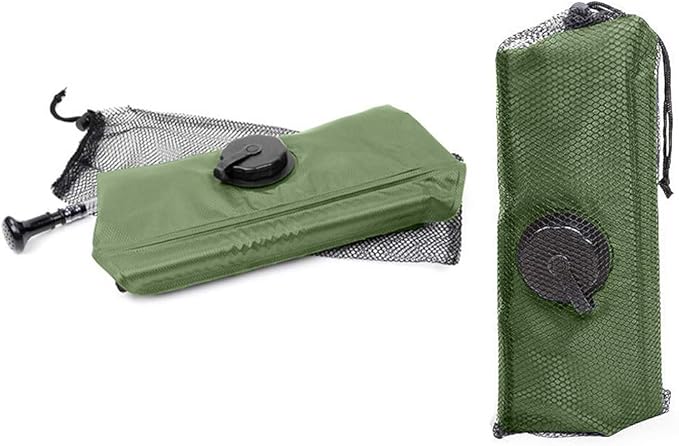Winterworm Solar Shower Bag with Removable Hose and On-Off Switch-able Shower Head for Camping Beach Swimming Outdoor Traveling Hiking Shower(20 L/5-Gallon)