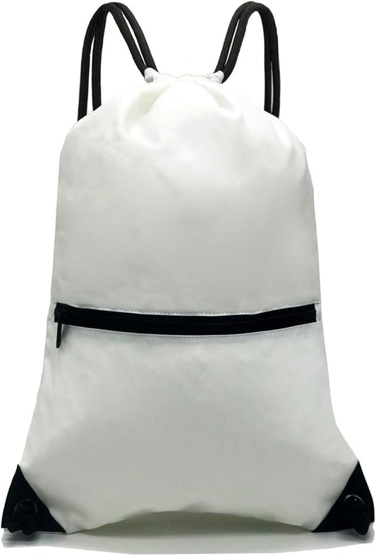 HOLYLUCK Drawstring Backpack Bag Sport Gym Sackpack