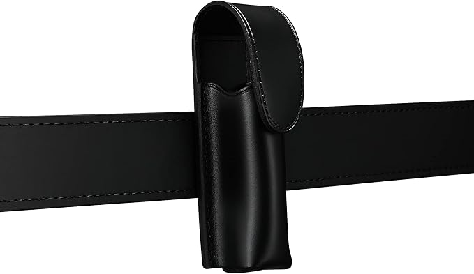Mace Pepper Spray Holder Black Belt Pouch MK III, Fits up to 3 oz