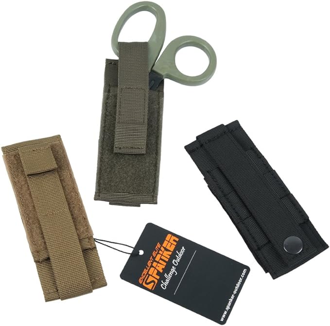EXCELLENT ELITE SPANKER Tactics Scissors Tool EMT EMS Medical Shears Pouch Scissors Bag Hand Tools PouchEMS Medical Shears Pouch