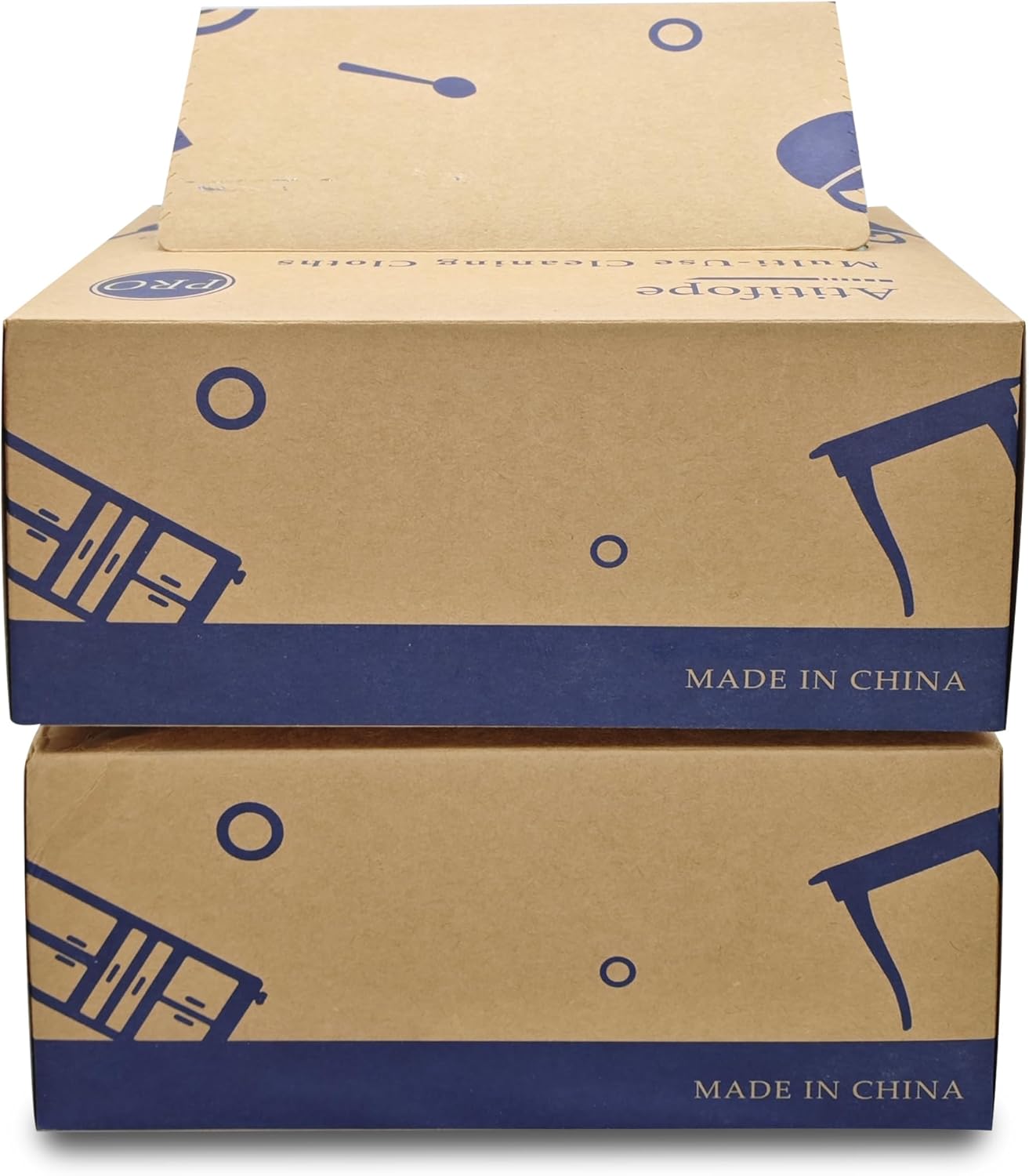 Heavy Duty Reusable Cleaning Cloths 100 Count Food Service Wipes Dishcloths Multi-use Towels(2Boxes)