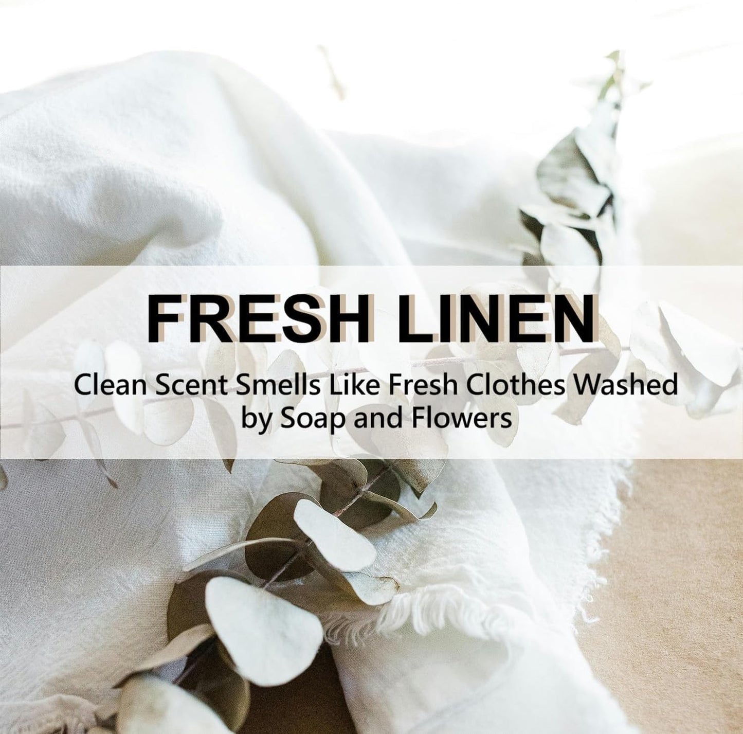 ROSE COTTAGE Large 12 Packs Fresh Linen Hanging Closet Deodorizer Air Freshener Long Lasting Scented Sachets Smell Goods for House