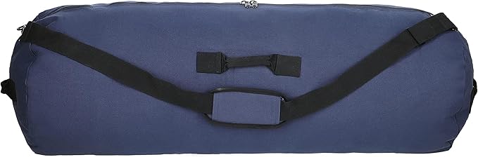 WHITEDUCK HOPLITE Heavy Duty Military Canvas Duffel Bag, Army Cargo Style, Foldable Tactical Outdoor Bag, Travel, Storage