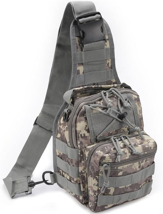 Tactical Shoulder Bag,1000D Outdoor Military Sling Daypack Backpack